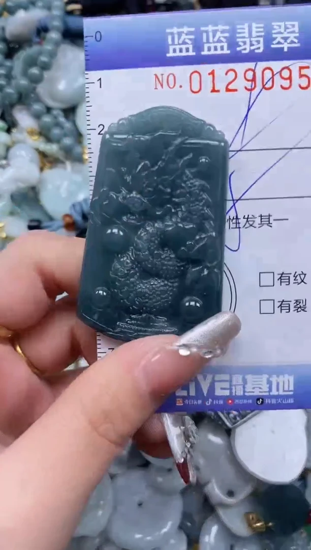 【闪购商品】翡翠颈饰未镶嵌闪购0129095多样性发其一