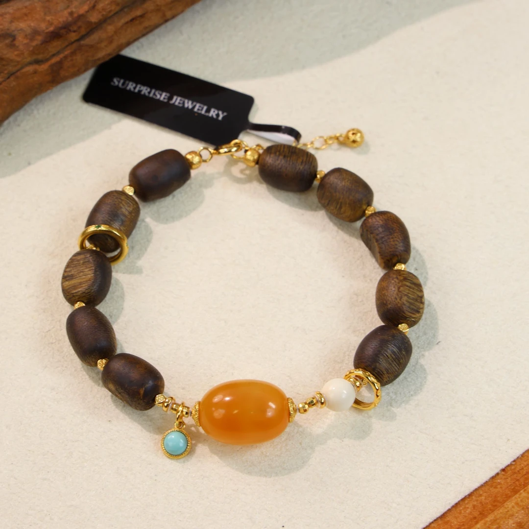 原创猛犸手串J644【多样性发一】