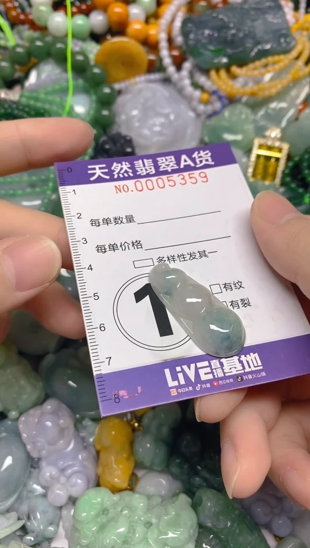 颈饰未镶嵌翡翠0005359