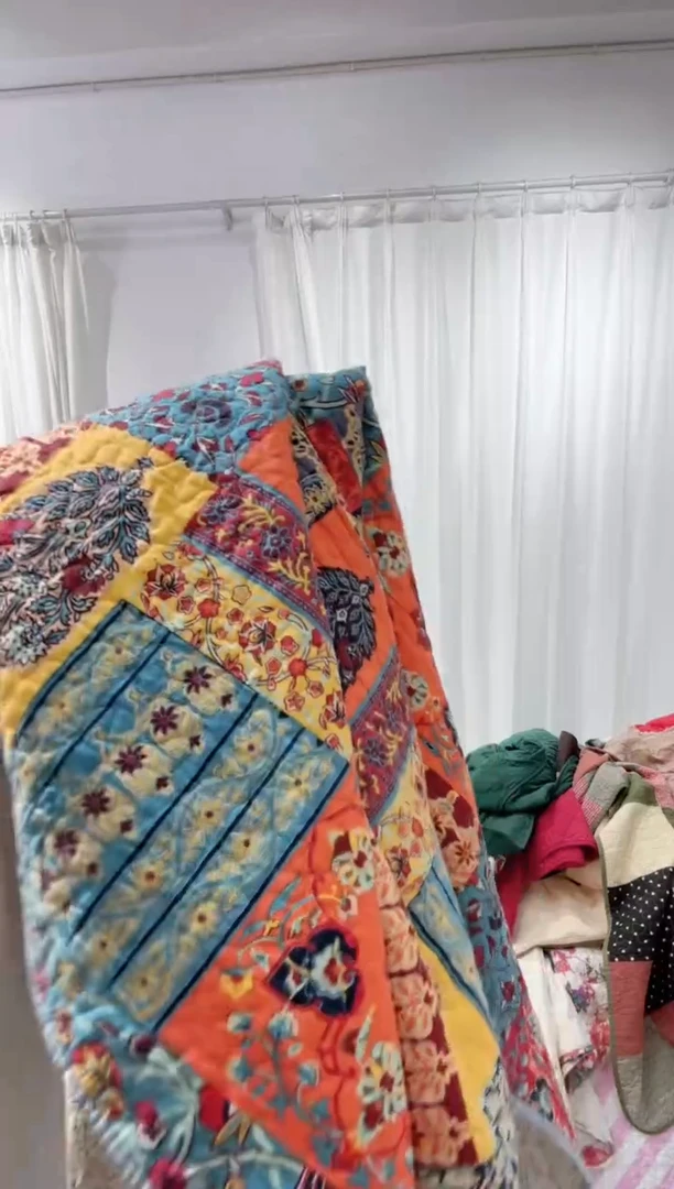 棉200*230纯棉床盖134号微瑕