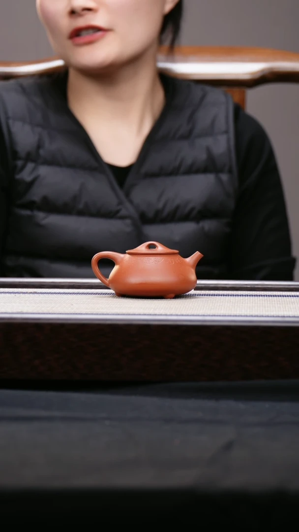 【闪购商品】紫砂茶壶小红泥石瓢