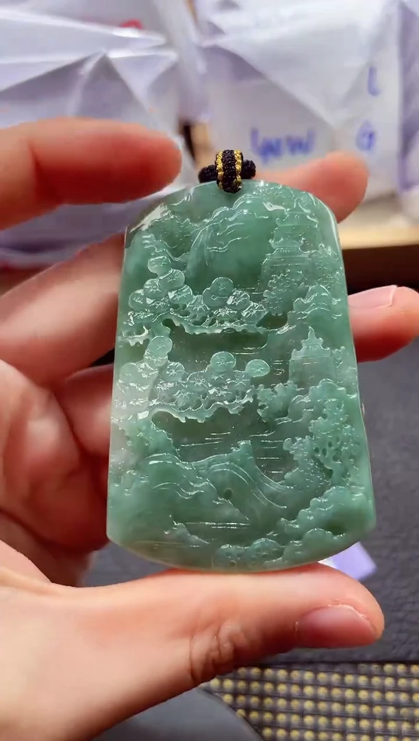 未镶嵌挂件翡翠000111