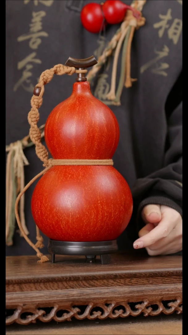 147号精品天然大漆酒葫芦一物一拍~