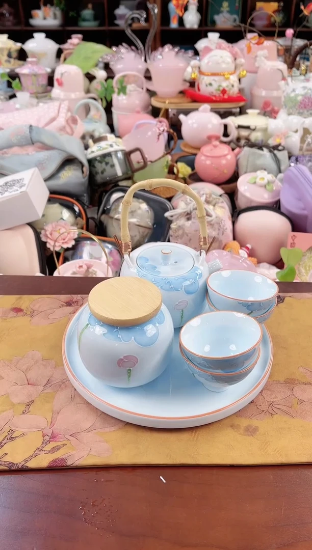 【闪购商品】瓷片茶具：库存仅剩1件