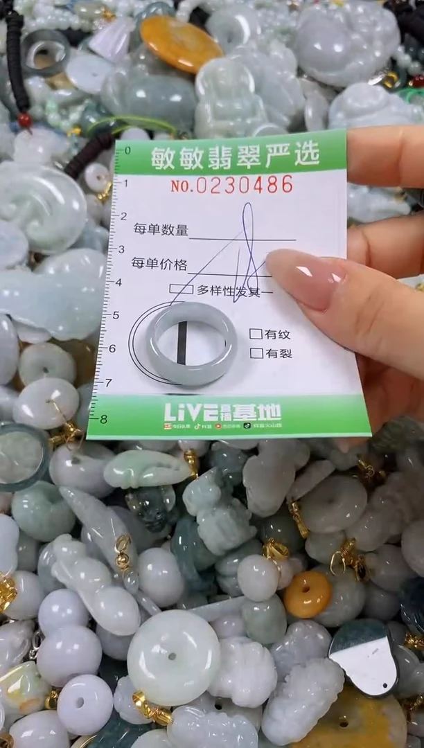 翡翠未镶嵌颈饰闪购0230486多样性发其一