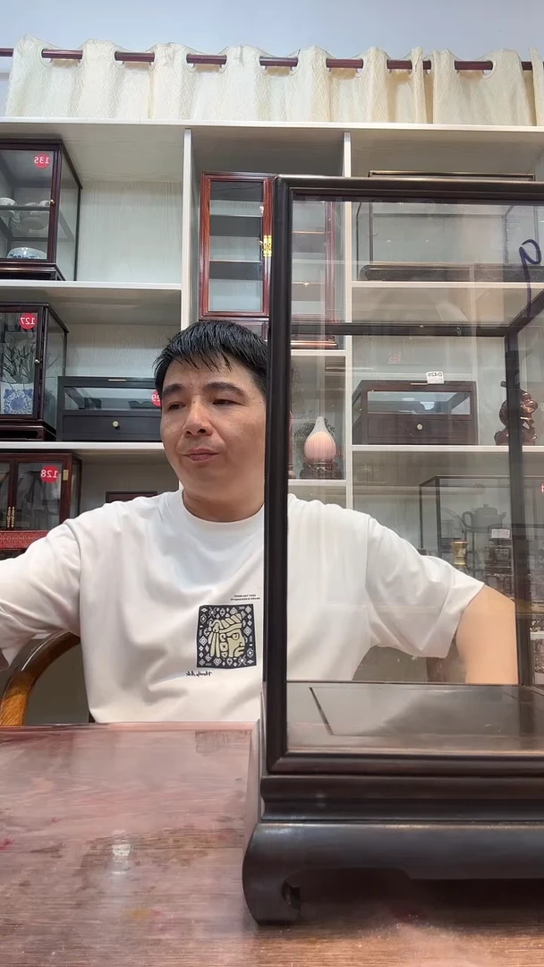 东非黑黄檀（紫光檀）玻璃罩409