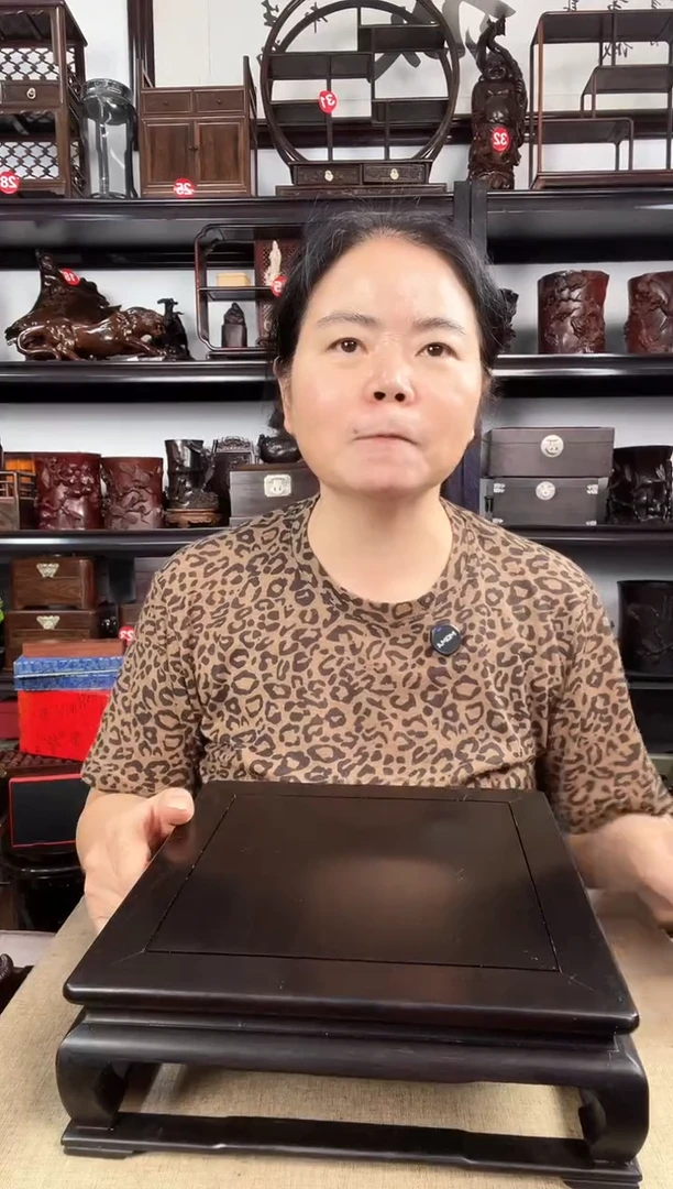 木24正方托尼老李红木工艺品