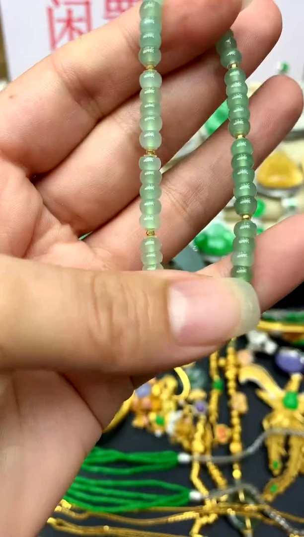 未镶嵌手串翡翠102 -中国好珍宝