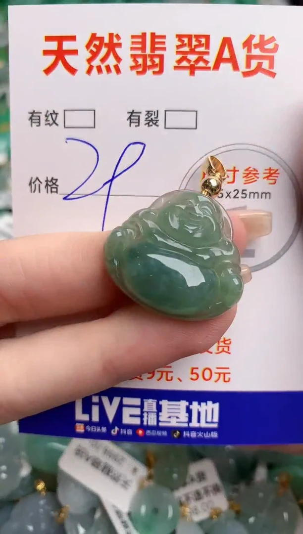 翡翠未镶嵌颈饰14006205