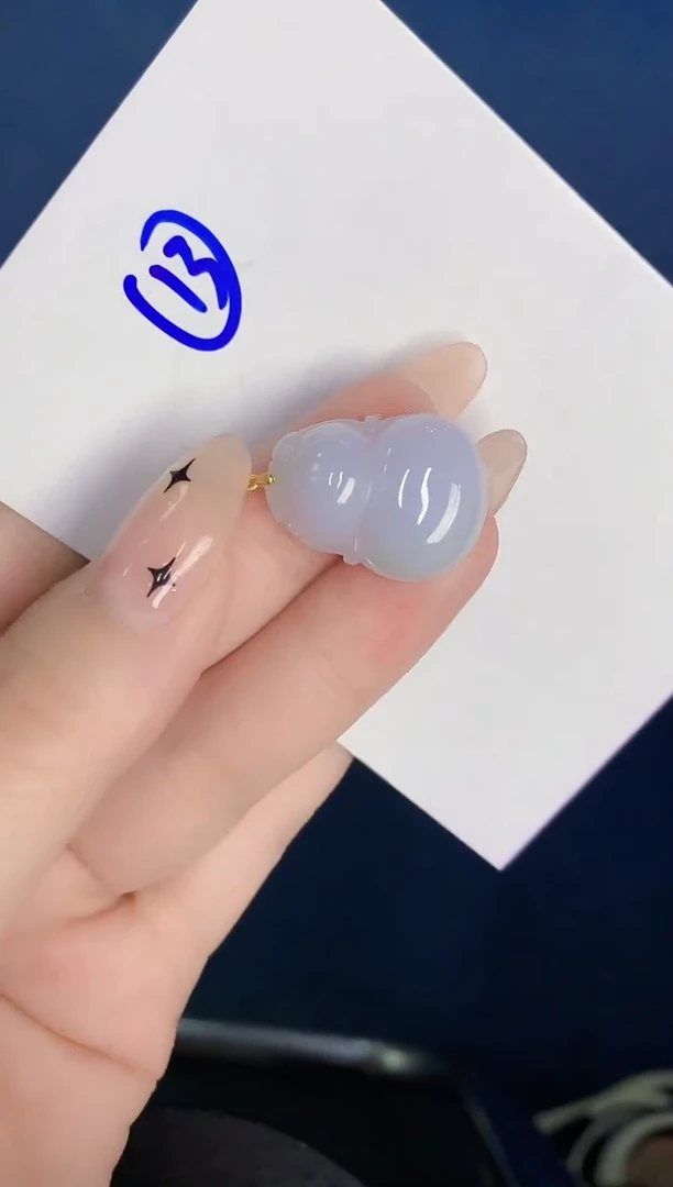 颈饰未镶嵌翡翠缅甸天然翡翠A货