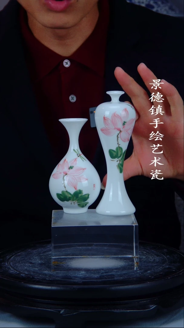 摆件景德镇手工手绘陶瓷5