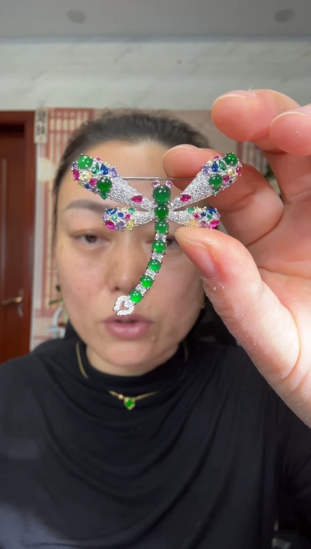 颈饰银S925镶嵌翡翠00002805