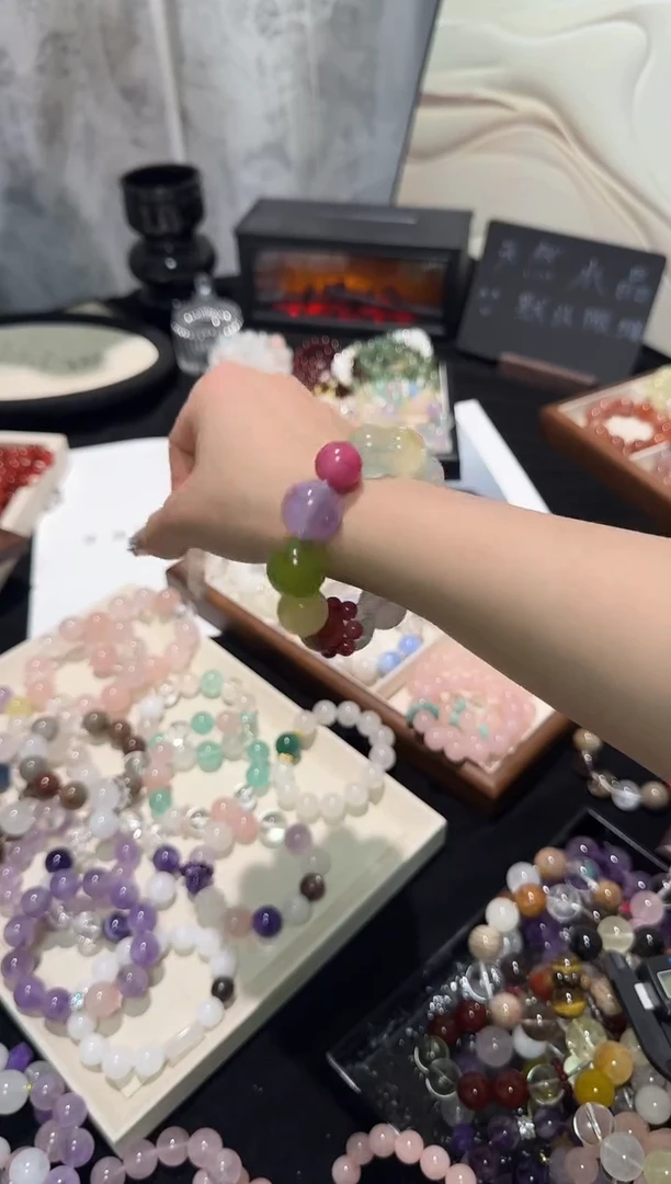 未镶嵌手串水晶多宝