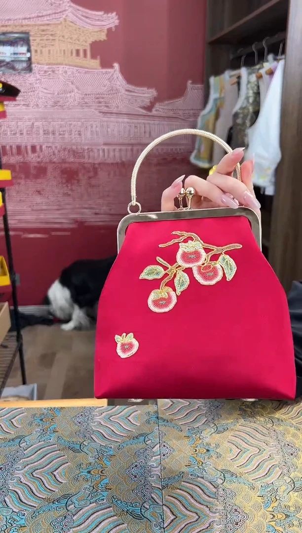 【闪购商品】刺绣苏绣手工刺绣包包