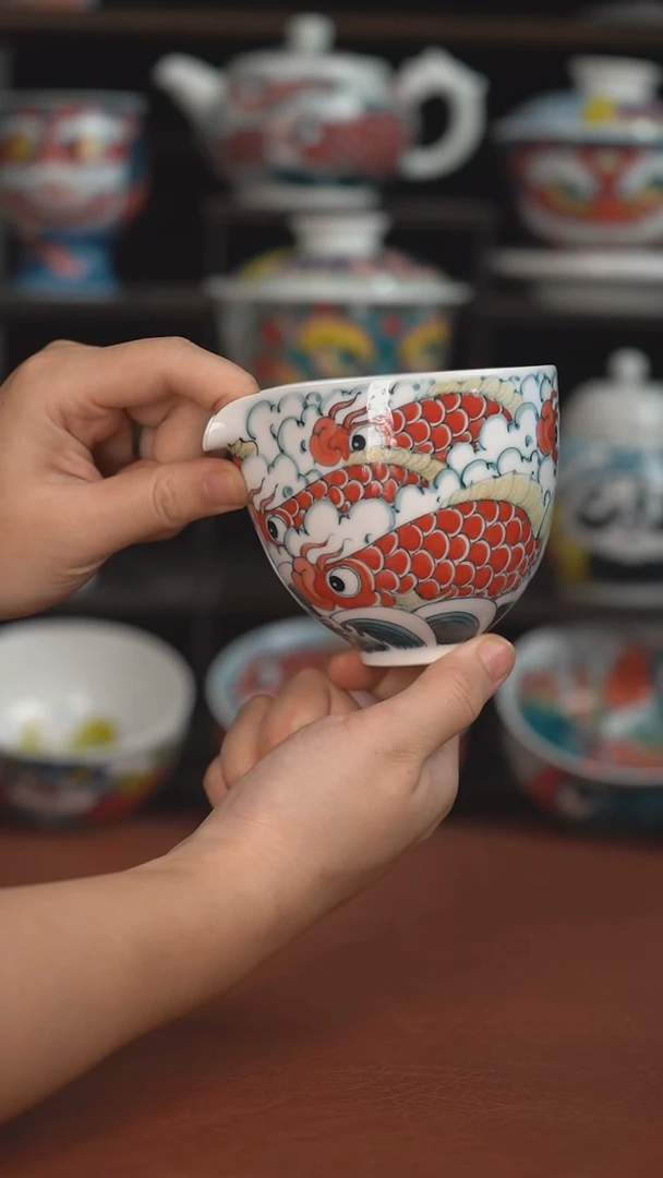 老师作品九鱼公道杯（宠粉福利 ）