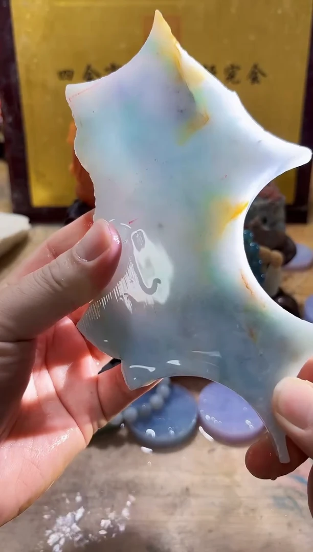 未镶嵌挂件翡翠A货常星7527