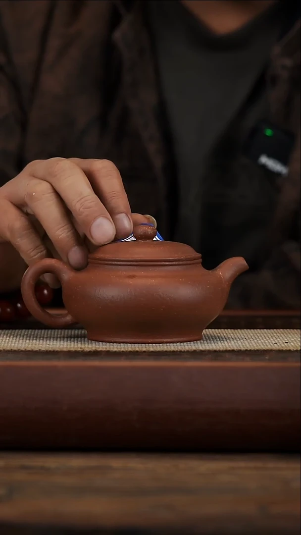 茶壶紫砂红黄泥微瑕