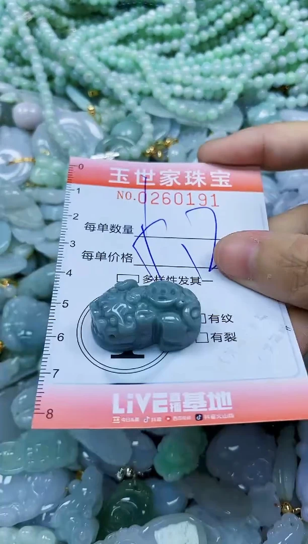 翡翠未镶嵌颈饰闪购0260191