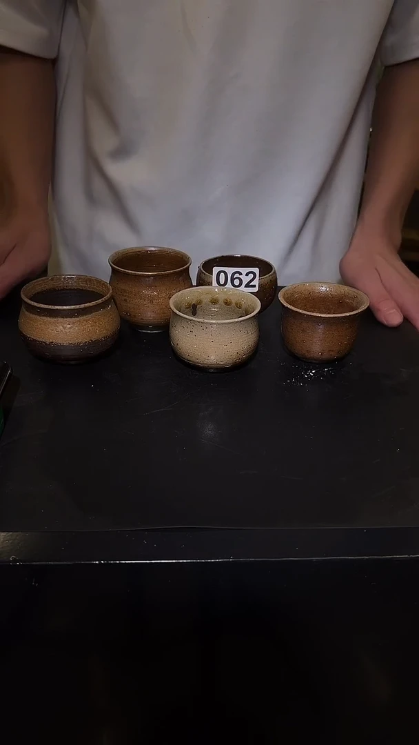 杯泥舍柴烧精品茶器