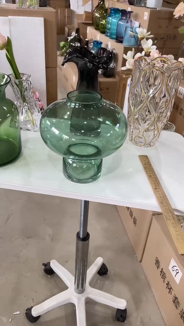 【闪购商品】无铅玻璃绿色灯笼