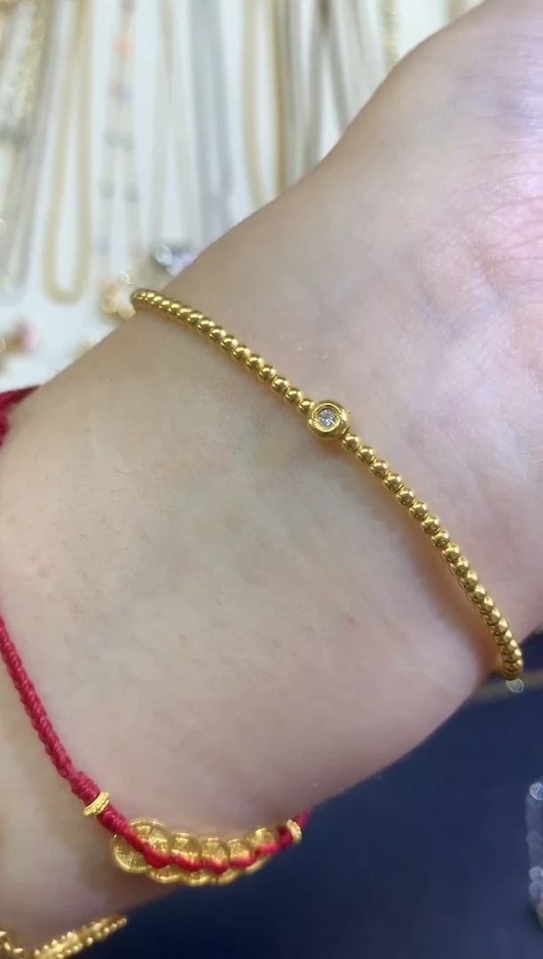 手链18K金手链|999多样性发其一