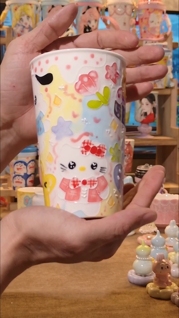 杯景德镇陶瓷手工手绘