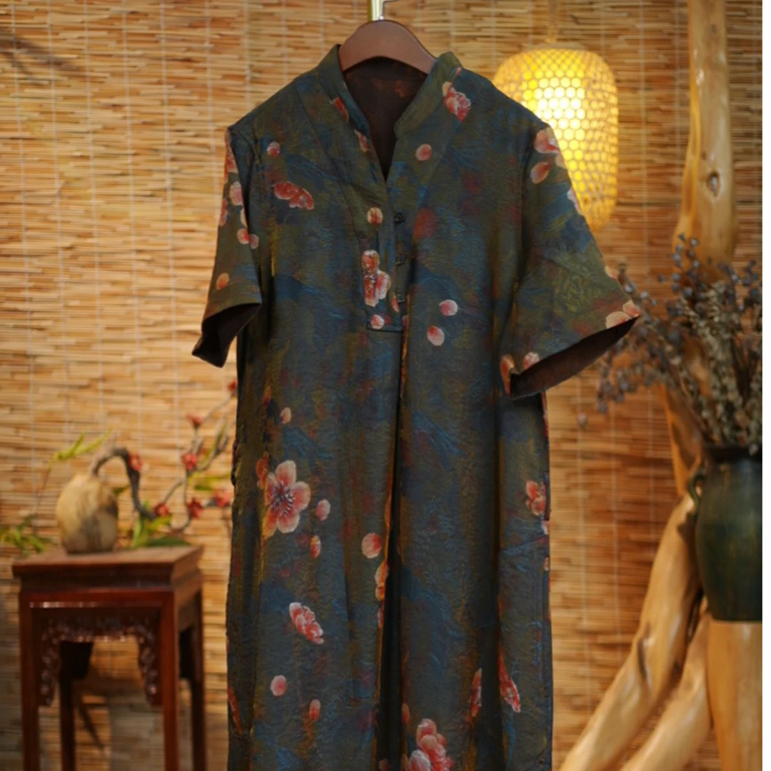 【兰莹裙】国风新中式气质时尚款女士连衣裙兰莹裙