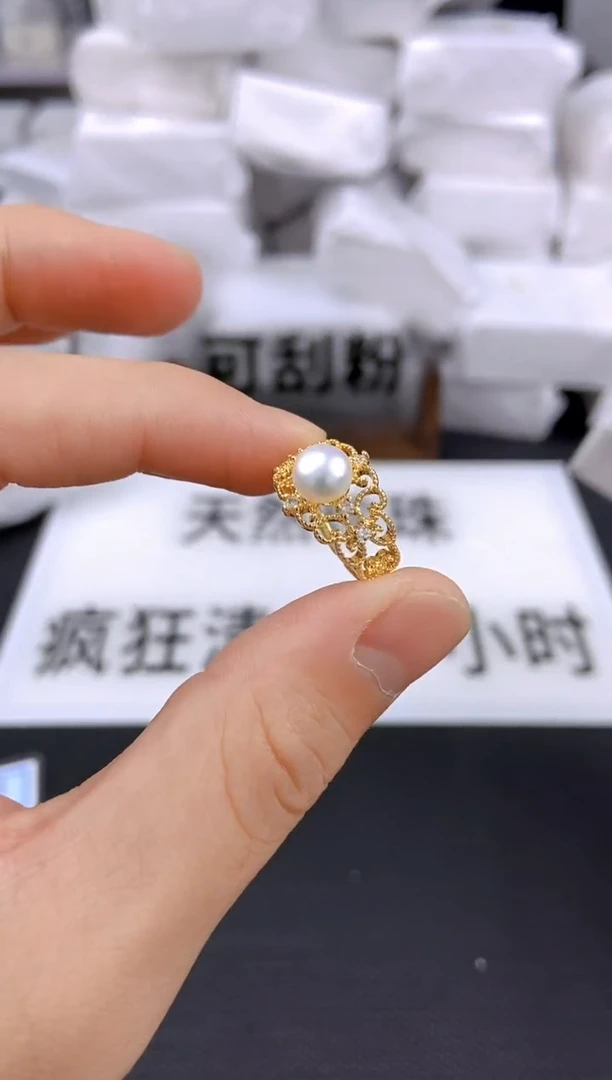 未镶嵌耳饰淡水珍珠jz1003