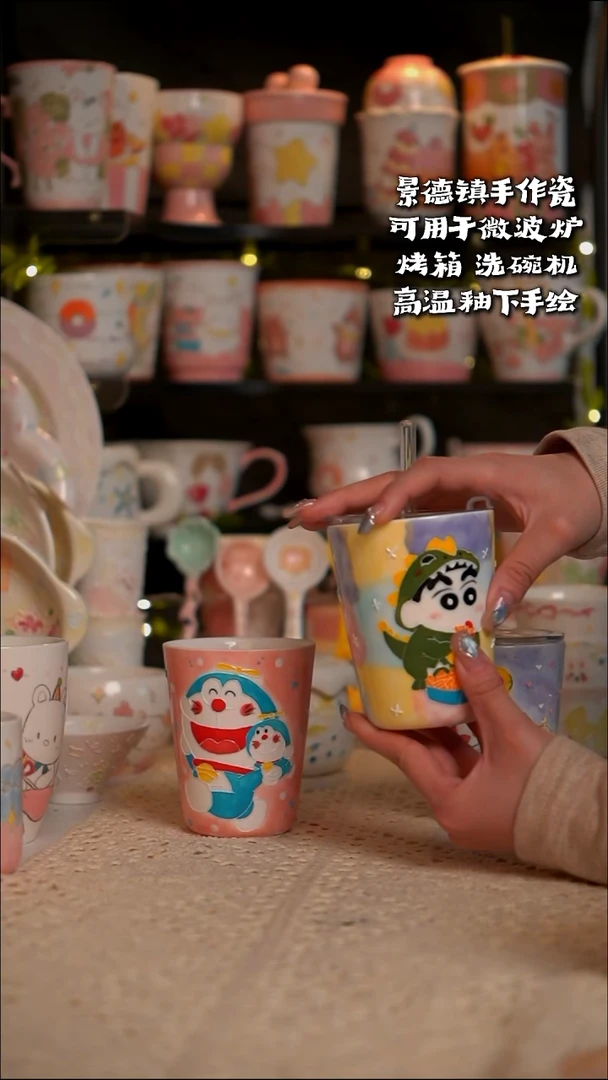 可乐杯带盖带吸管