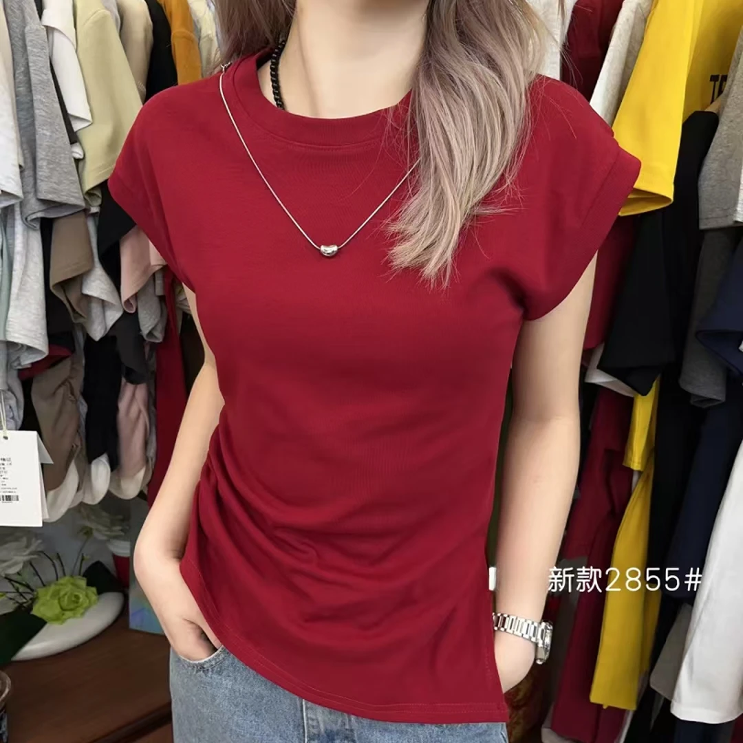 A.Li@2025 夏季新款“2855夏季新款百搭舒适短袖