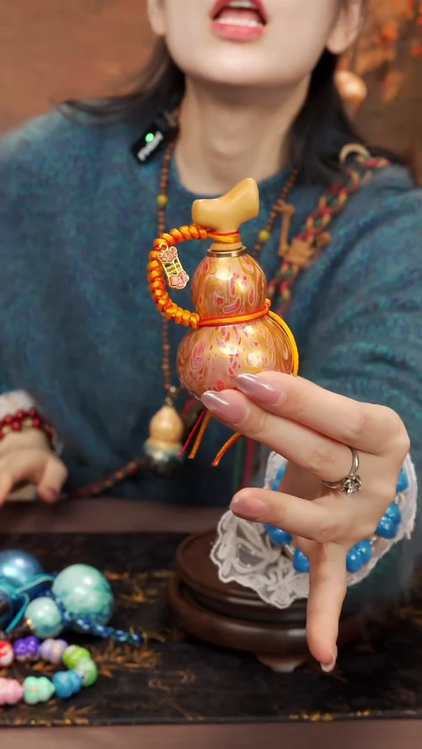 525--大漆开口小葫芦----88