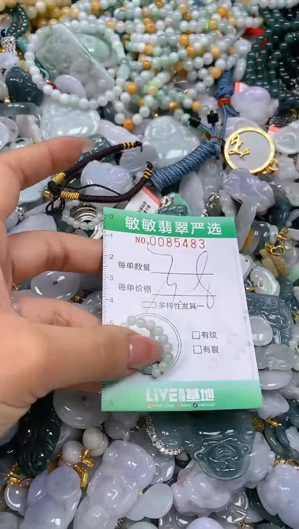 【闪购商品】翡翠颈饰未镶嵌闪购0085483多样性发其一