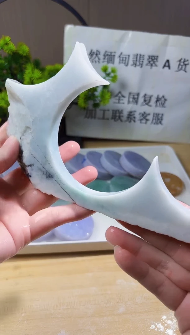 颈饰未镶嵌翡翠翡翠A货 丹 950