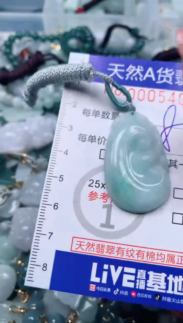 【闪购商品】翡翠颈饰未镶嵌00005408