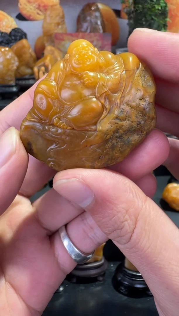 【闪购商品】田黄石半知田黄直播间