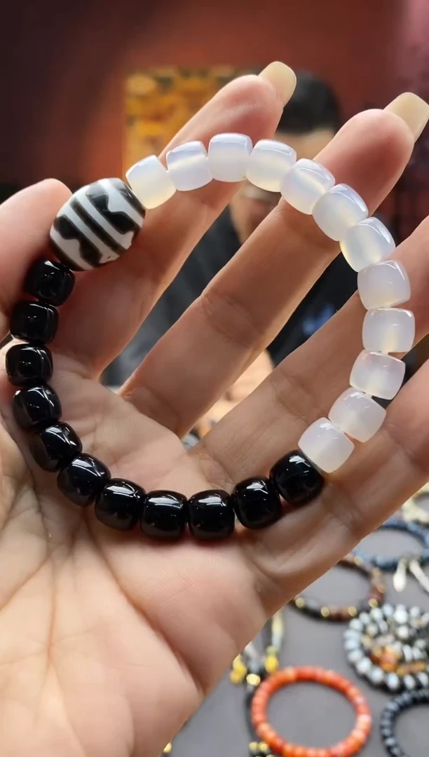 玛瑙/玉髓颈饰未镶嵌-0918 -27 多样性发