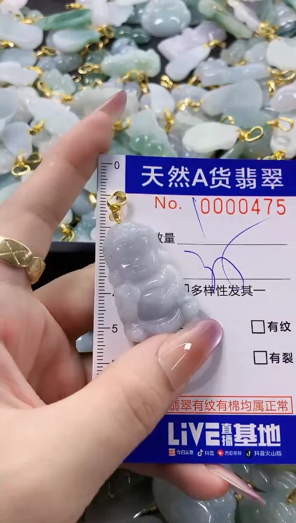 颈饰未镶嵌翡翠天然A货翡翠