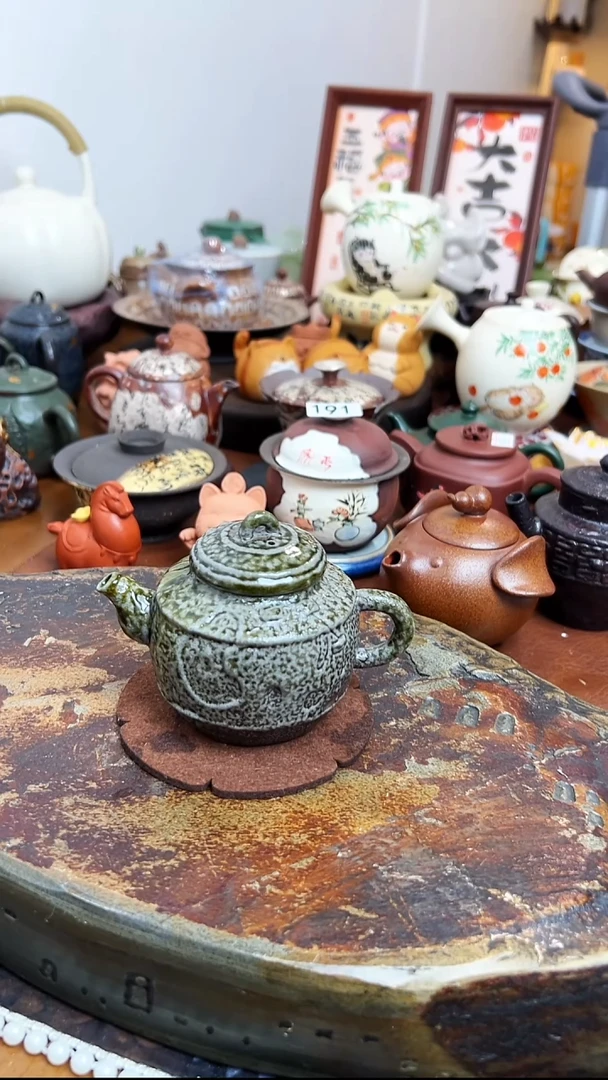 【茶瓷物语】手工壶