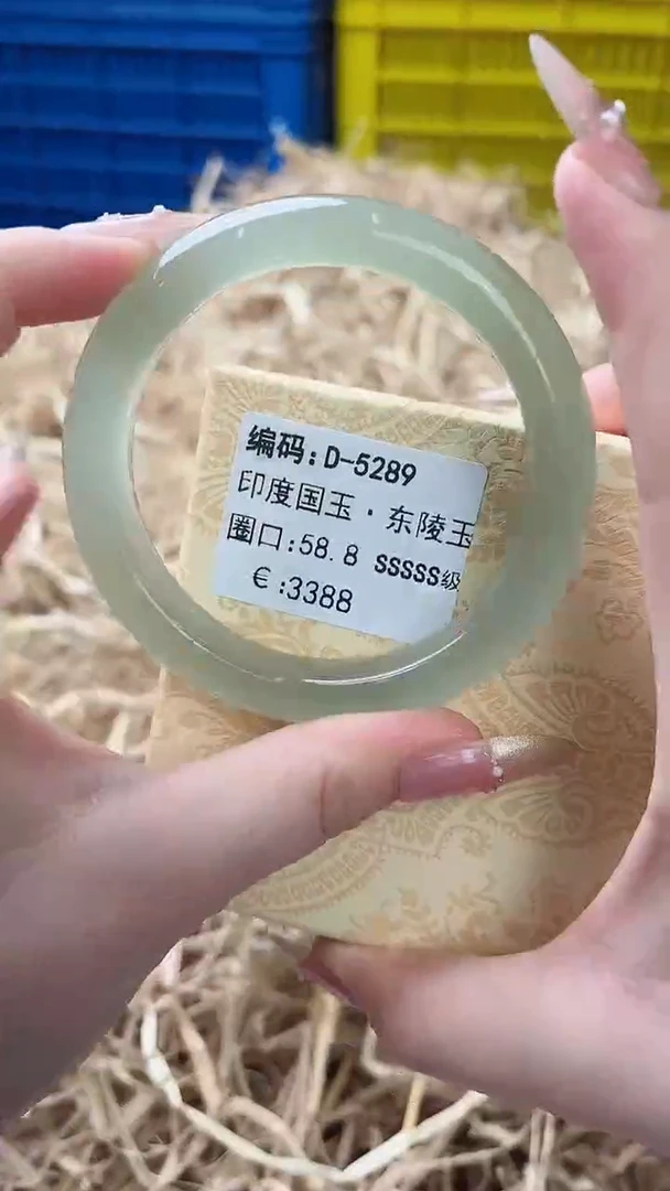 未镶嵌手镯石英质玉D-5289