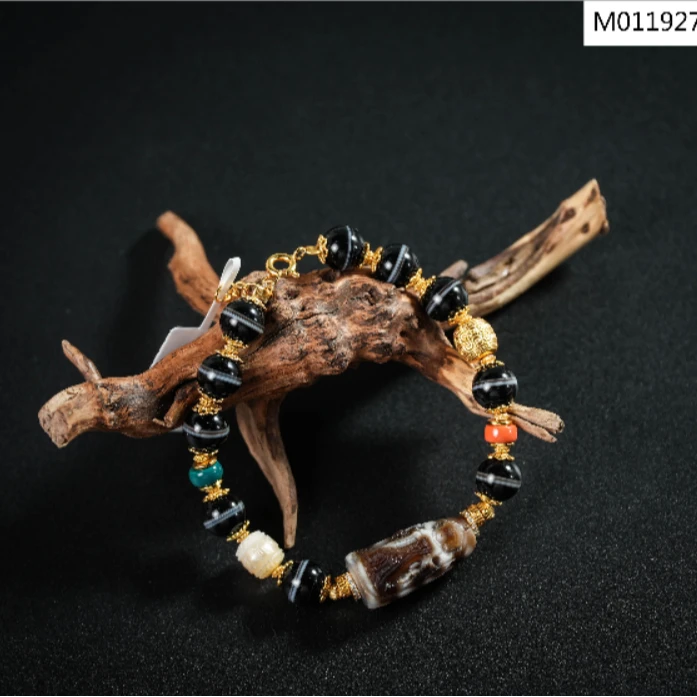 【老掌柜】摩利支天玛瑙手串 M011927