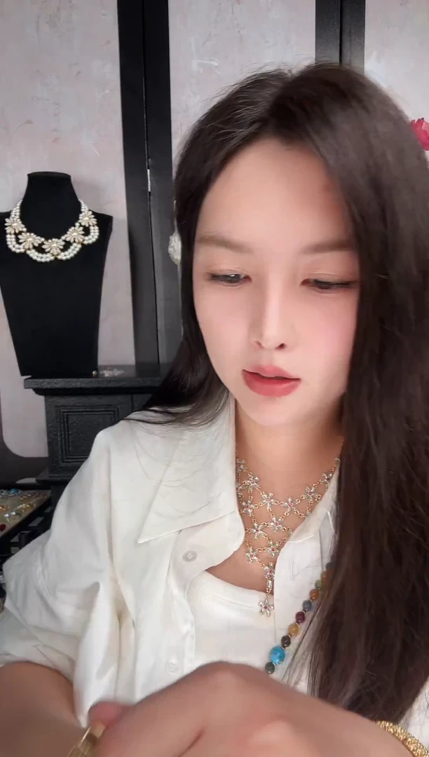 纯铜合金琉璃孤品福福手镯