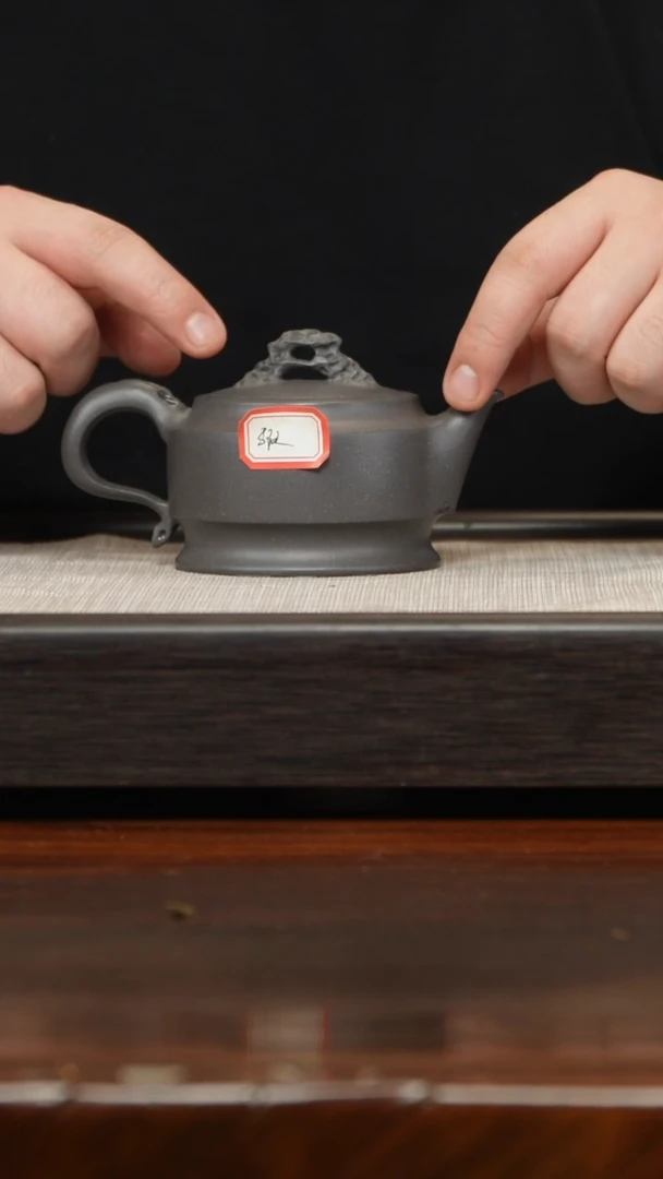 【闪购商品】紫砂茶壶天青磐石微瑕