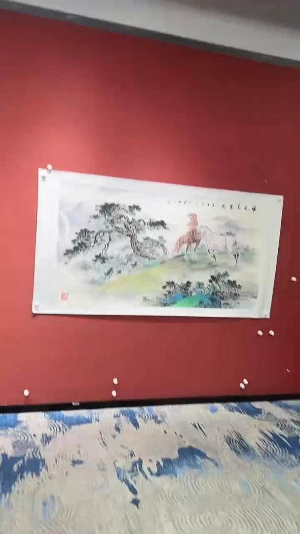 国画陈立国雄风万里
