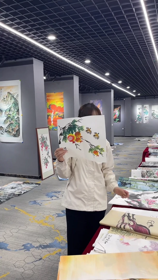 真人名画手工手绘