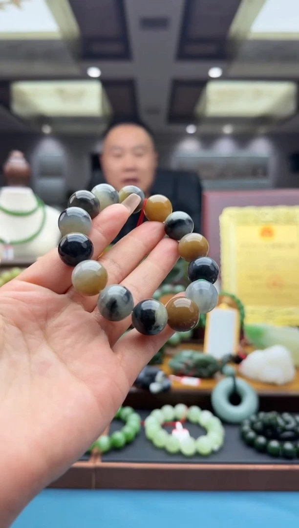 未镶嵌手串和田玉llss