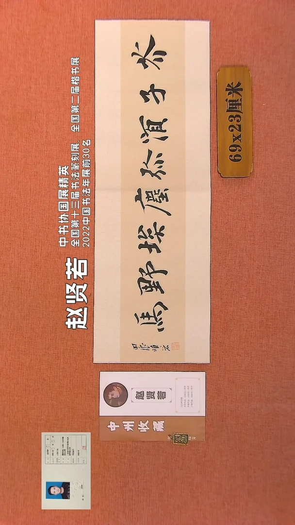 【闪购商品】书法50        赵贤若书法作品