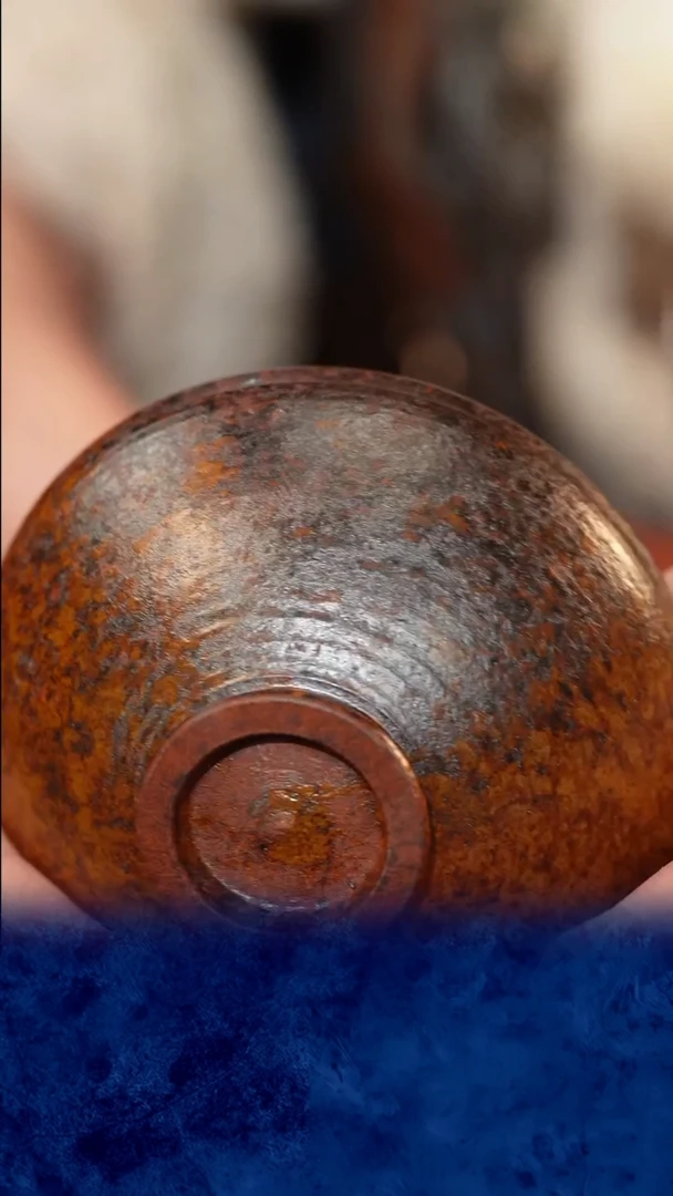 紫砂  宜兴紫砂 柴烧 斗笠盏