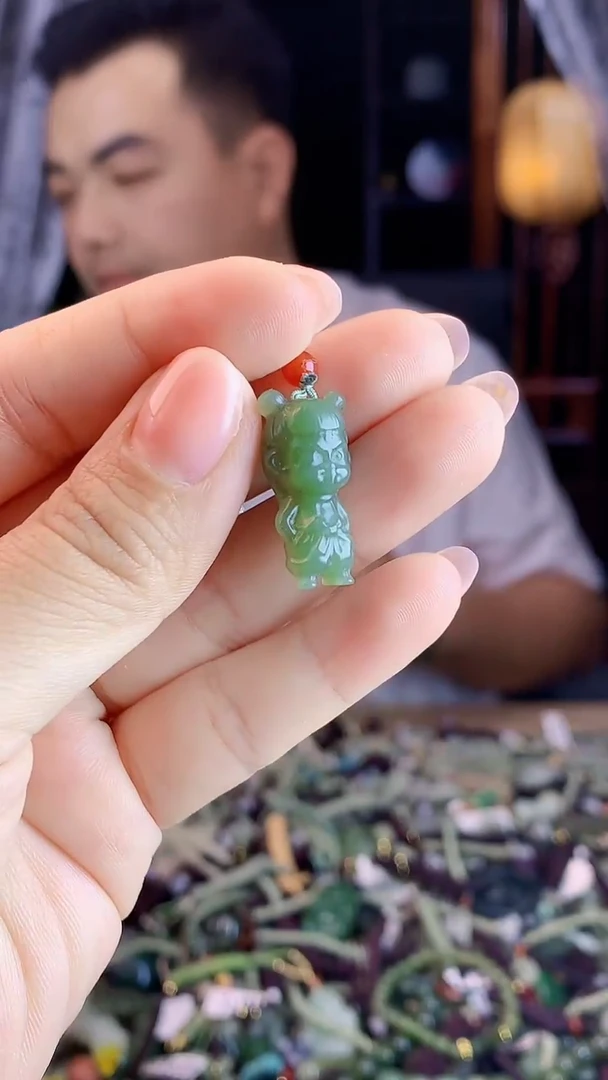 和田玉未镶嵌挂件多样性发货拍一发一