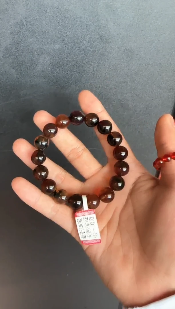 手串琥珀未镶嵌*26缅甸琥珀翁珀手串12mm