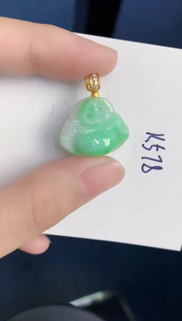 颈饰未镶嵌翡翠天然翡翠缅甸A货